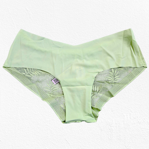 Victoria's Secret Pastel Neon Green Seamless Cheeky Underwear Size Small NWT - Picture 1 of 6